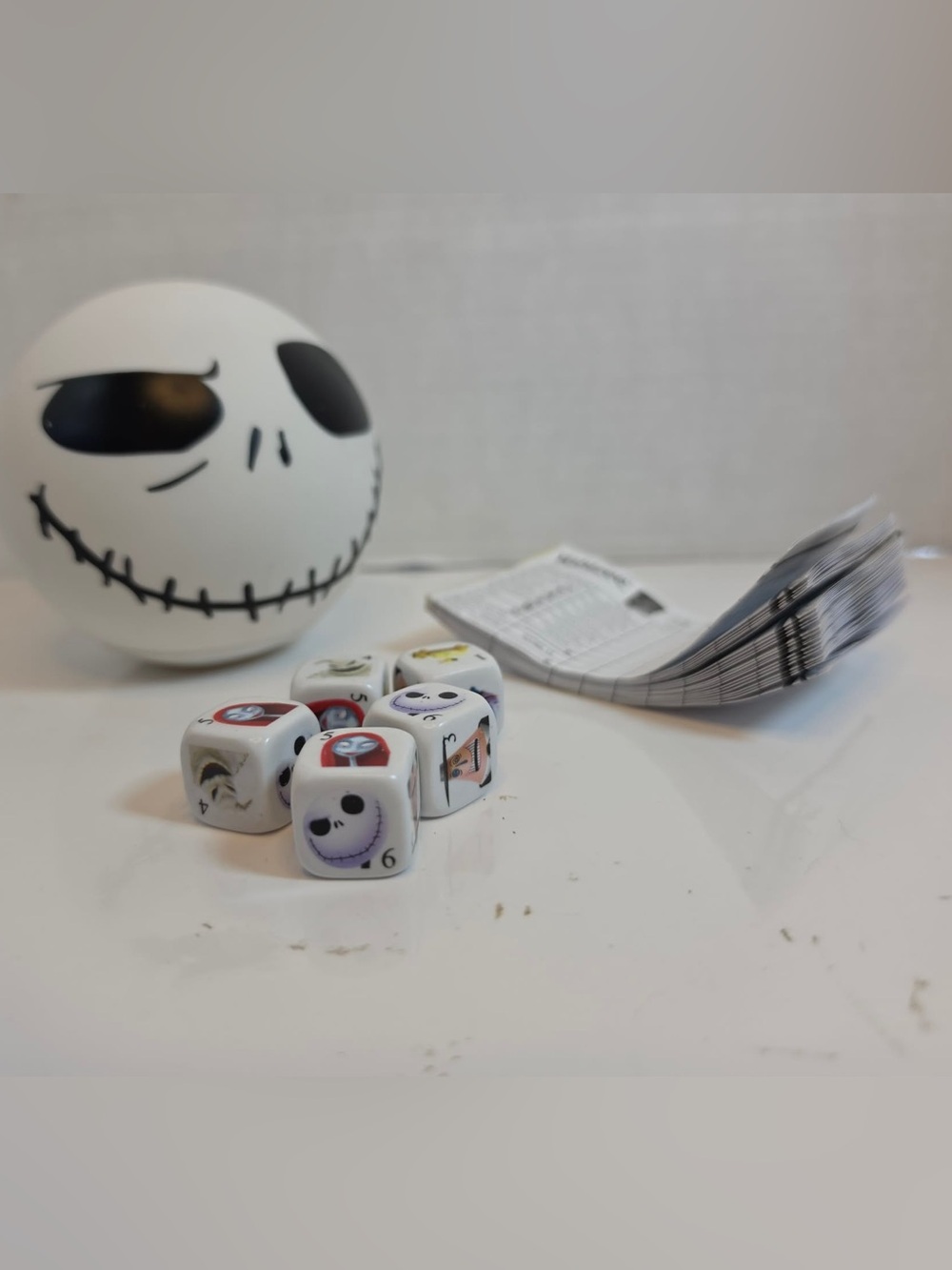 Disney The Nightmare Before Christmas Yahtzee game